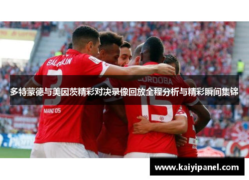 多特蒙德与美因茨精彩对决录像回放全程分析与精彩瞬间集锦